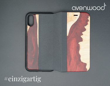 iPhone XR PORTO COLLECTION FLIPCASE 9030 Rot
